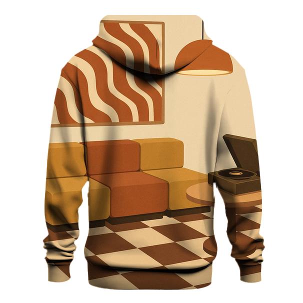 Groovy Checkerboard Lounge designer hoodies