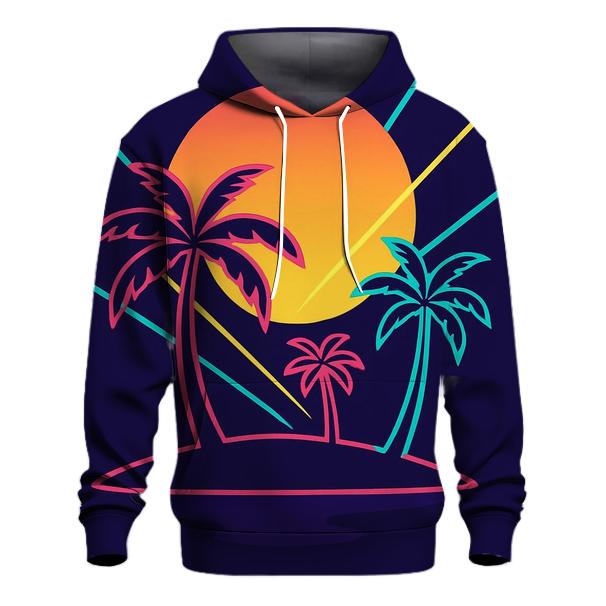 Laser Palm Mirage premium hoodies