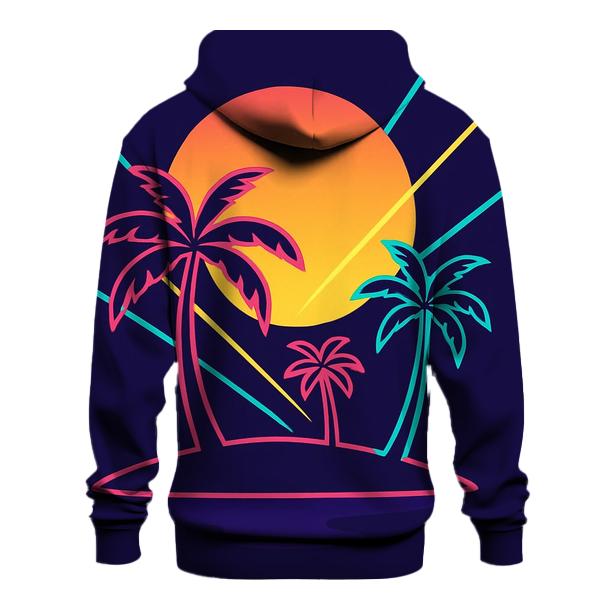 Laser Palm Mirage premium hoodies