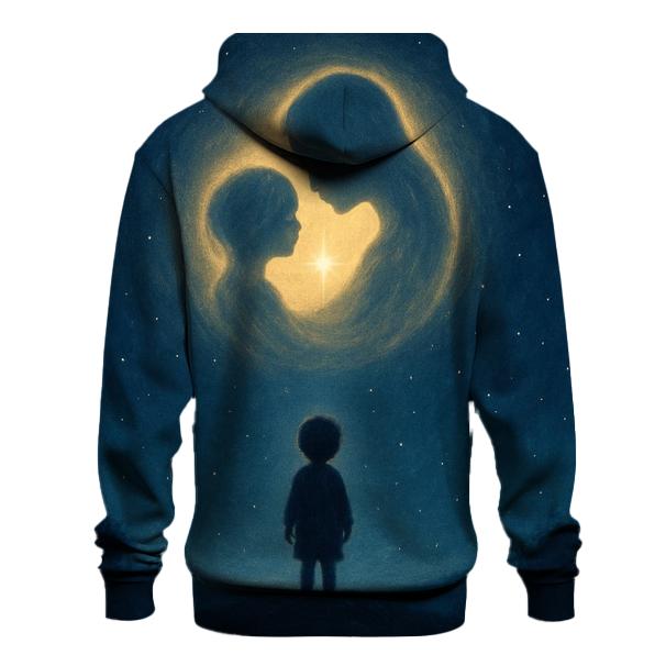 Mother As North Star Of The Heart zip-up hoodies