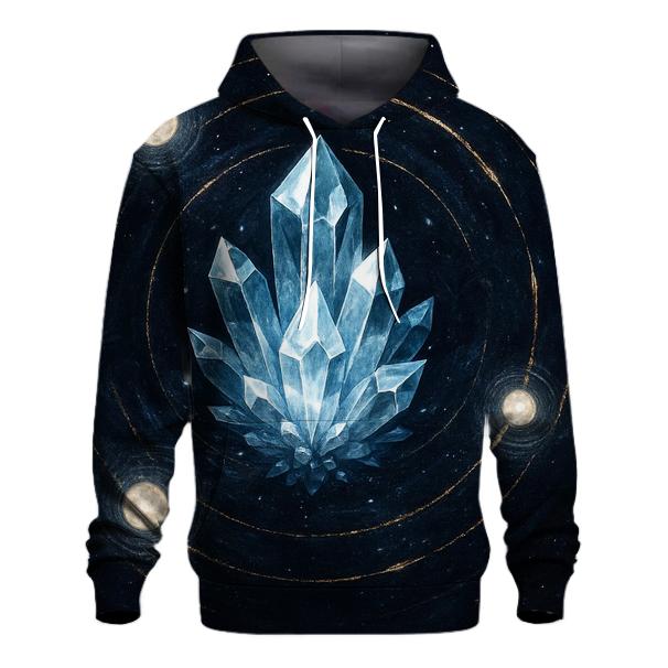 Midnight Crystal Orbit zip-up hoodies