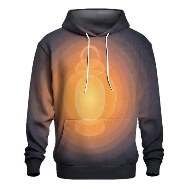 Inner Lantern Glow graphic hoodies