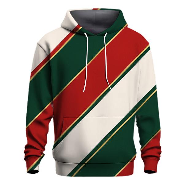 Candy Cane Stripe Abstraction custom hoodies