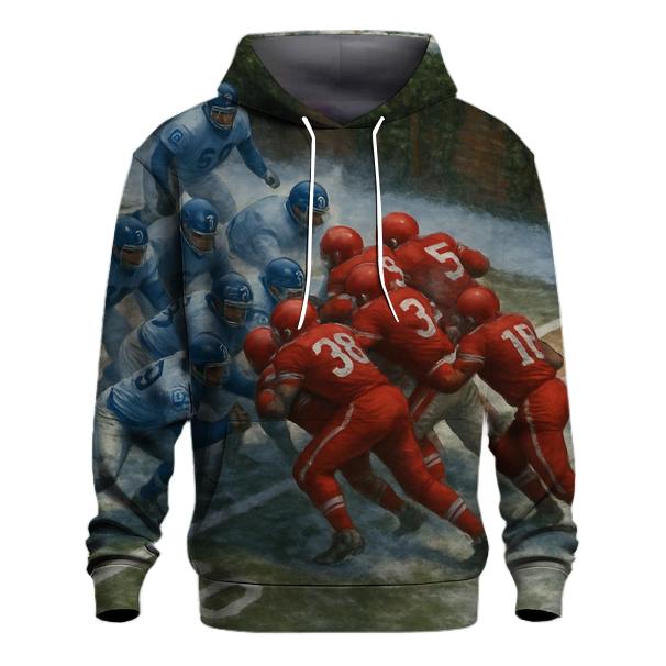 Frozen Yard Goal Line Stand At The Ivy Wall hoodie styles