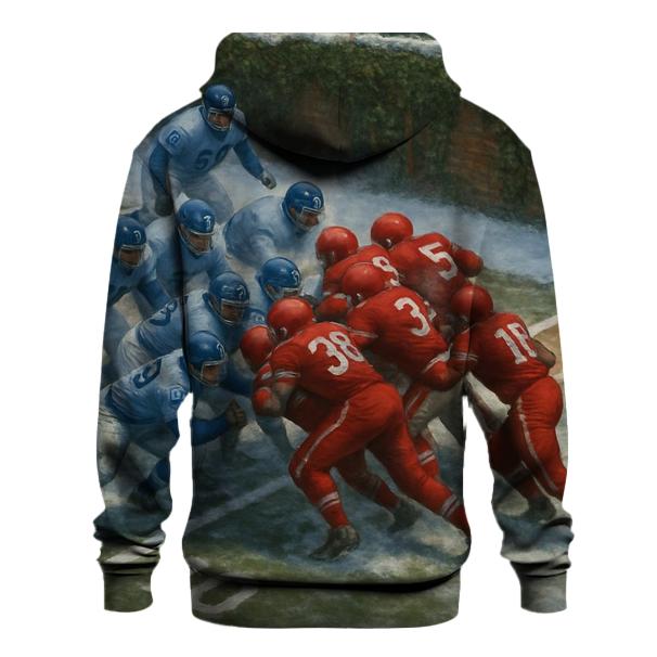 Frozen Yard Goal Line Stand At The Ivy Wall hoodie styles