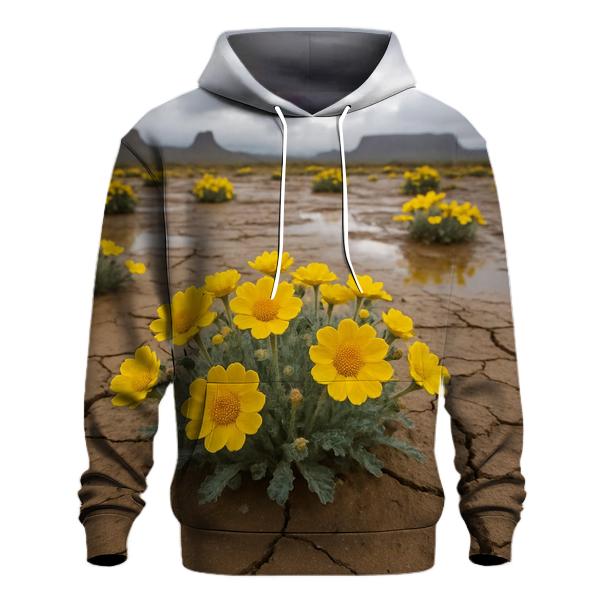 Desert Marigolds After Rare Rain hoodie trends