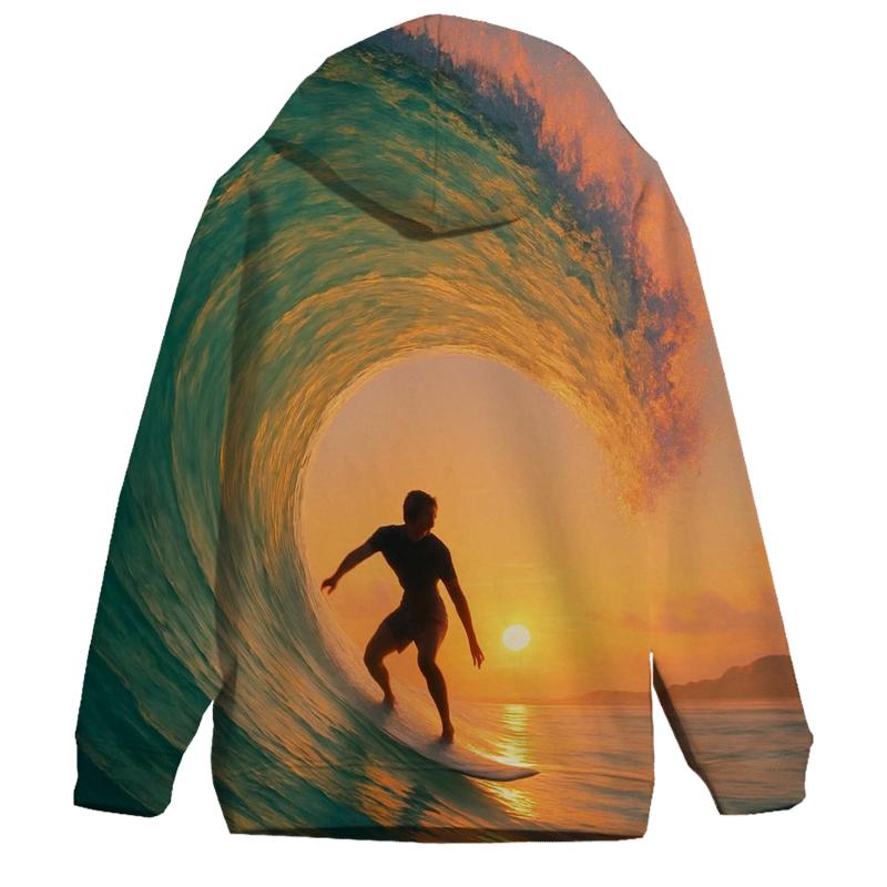 Coastal Surfing Horizon hoodies fashion