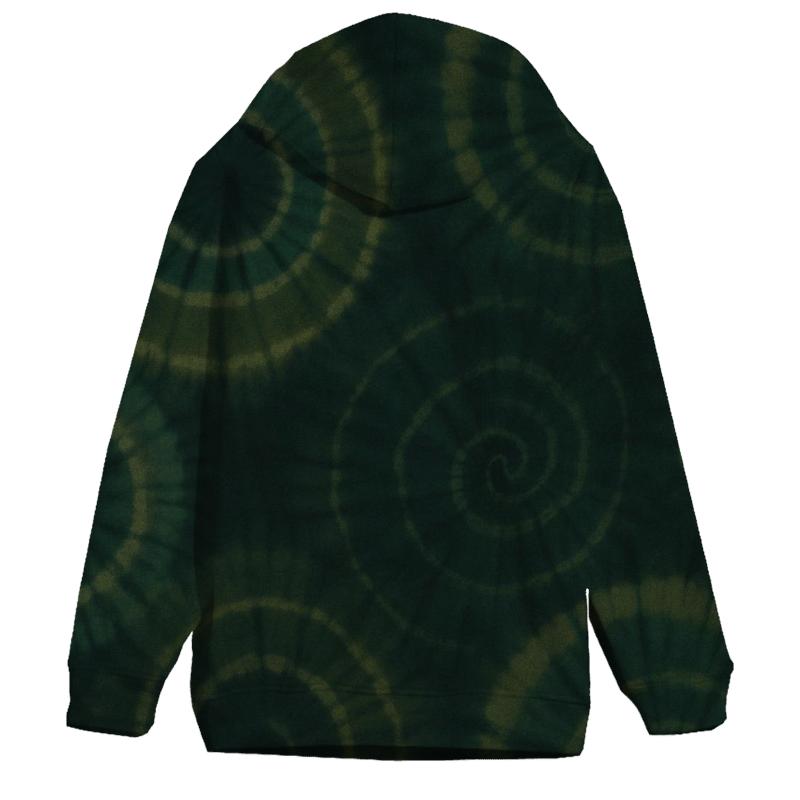Overdye Forest Shadow Rings pullover hoodies