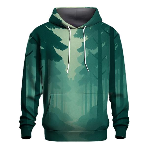 Silent Forest Sanctuary printed hoodies