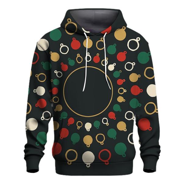 Ornament Ring Minimal Mandala zip-up hoodies