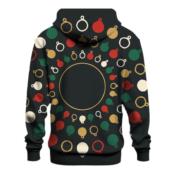 Ornament Ring Minimal Mandala zip-up hoodies