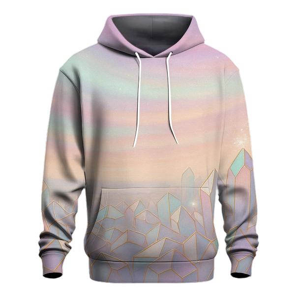 Pastel Aurora Gemfield graphic hoodies
