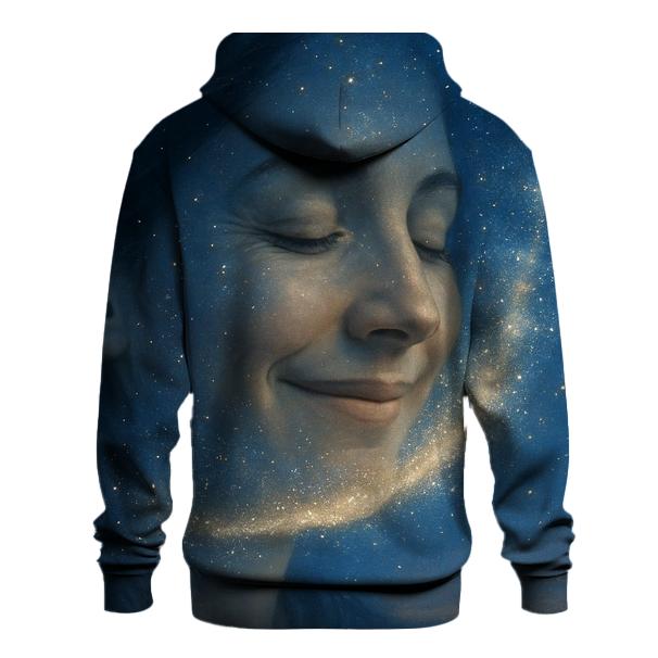 The Milky Way In A Mothers Smile printed hoodies