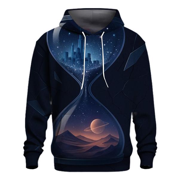 Quantum Hourglass Horizons hoodie styles