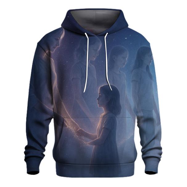 Time Lapse Of A Mothers Light printed hoodies