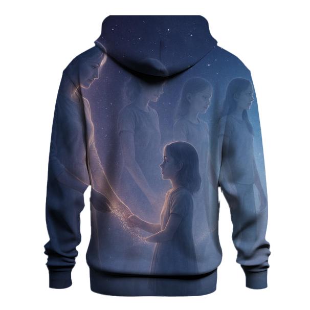 Time Lapse Of A Mothers Light printed hoodies