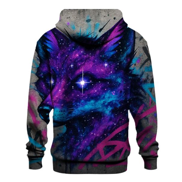 Galactic Street Graffiti Fox hoodie styles