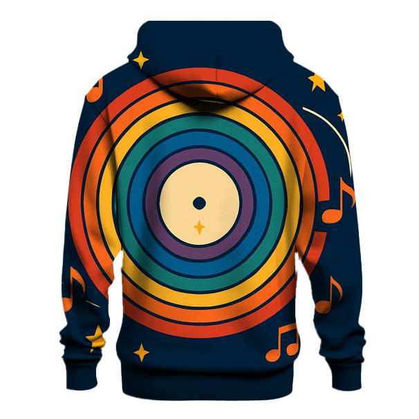 Vinyl Record Rainbow Spin hoodie designs