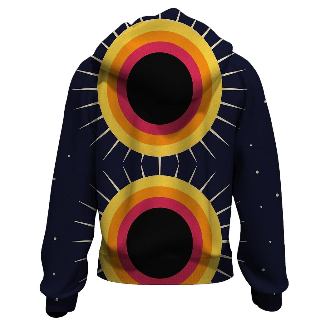Twin Eclipse Coronagraph pullover hoodies