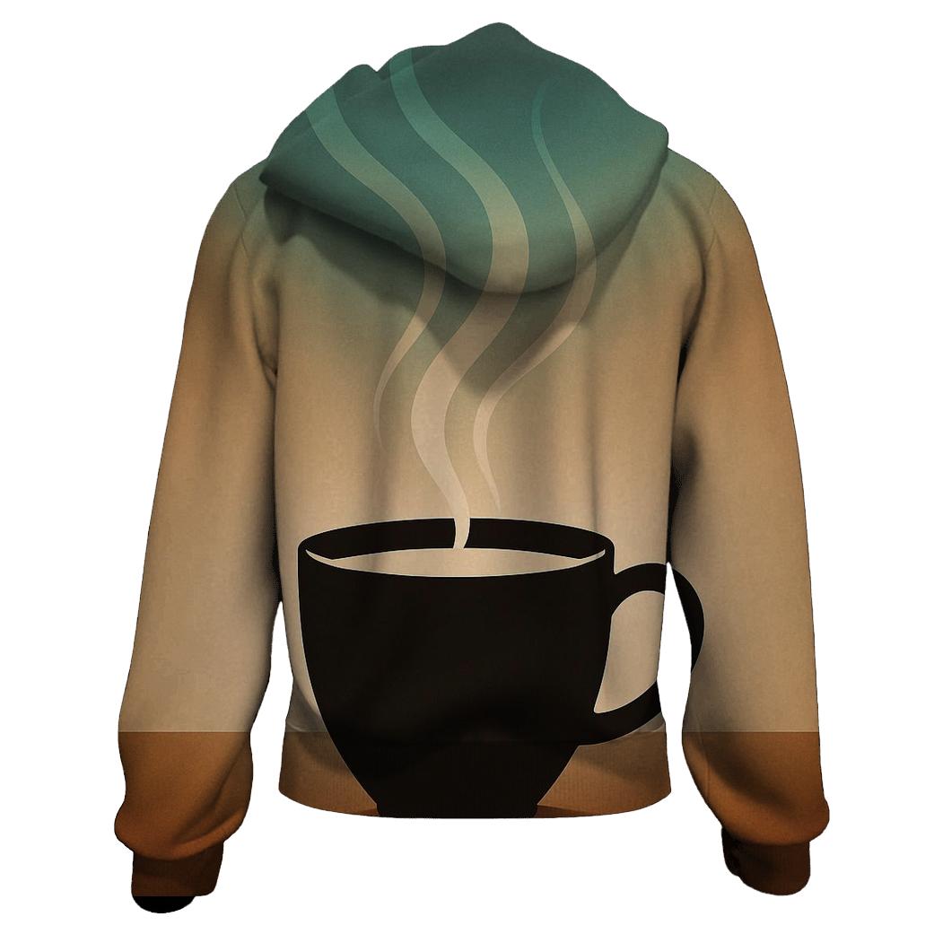 Aurora Steam Cup designer hoodies