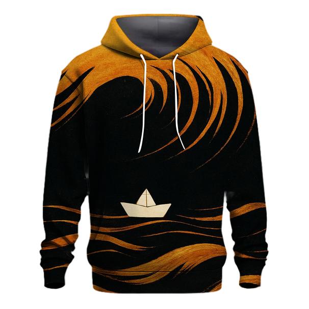 Solar Sailor Paper Boat hoodie designs