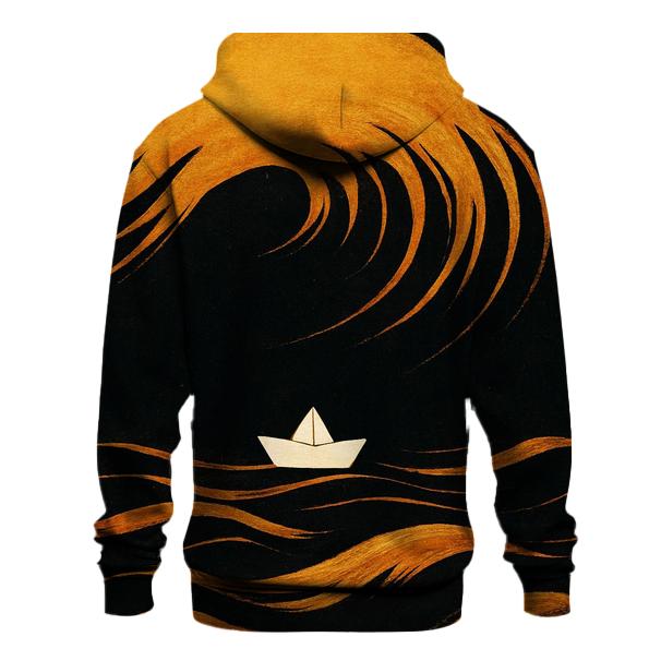 Solar Sailor Paper Boat hoodie designs