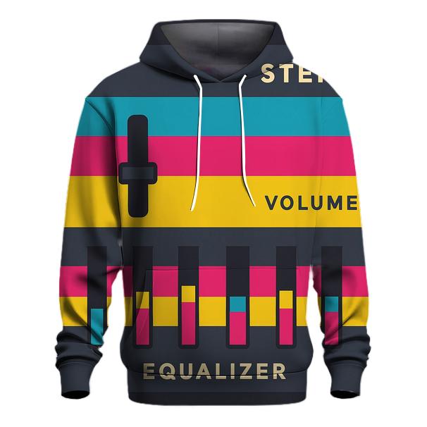 Chromatic Stereo Waves heavyweight hoodies