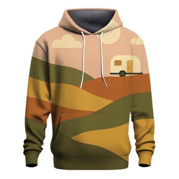 Hillside Caravan Escape designer hoodies