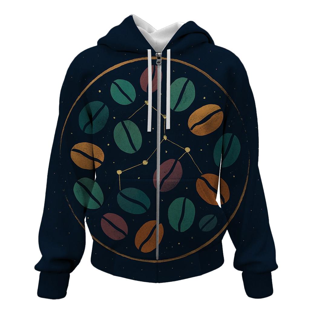 Midnight Bean Constellation custom hoodies