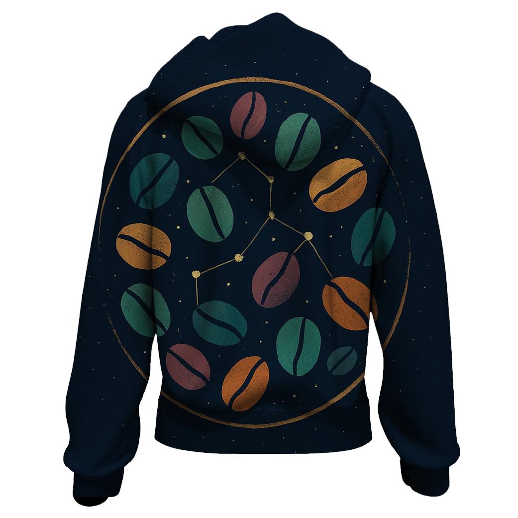 Midnight Bean Constellation custom hoodies