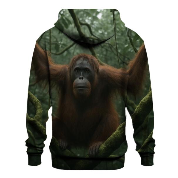 Orangutan Crossing The Vines hoodie styles
