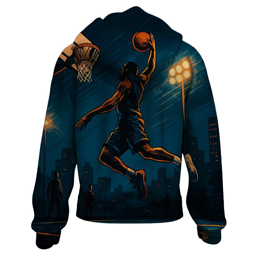 Midnight Street Basketball Clash custom hoodies