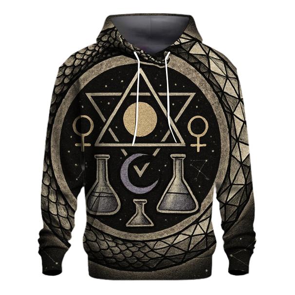 Astral Alchemy Ouroboros custom hoodies