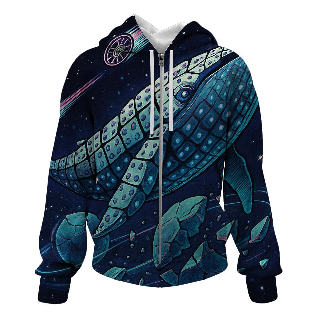 Dice Whale Of The Void pullover hoodies