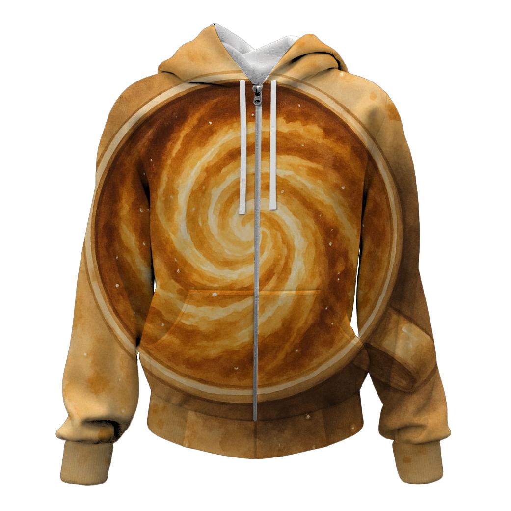 Golden Latte Galaxy designer hoodies