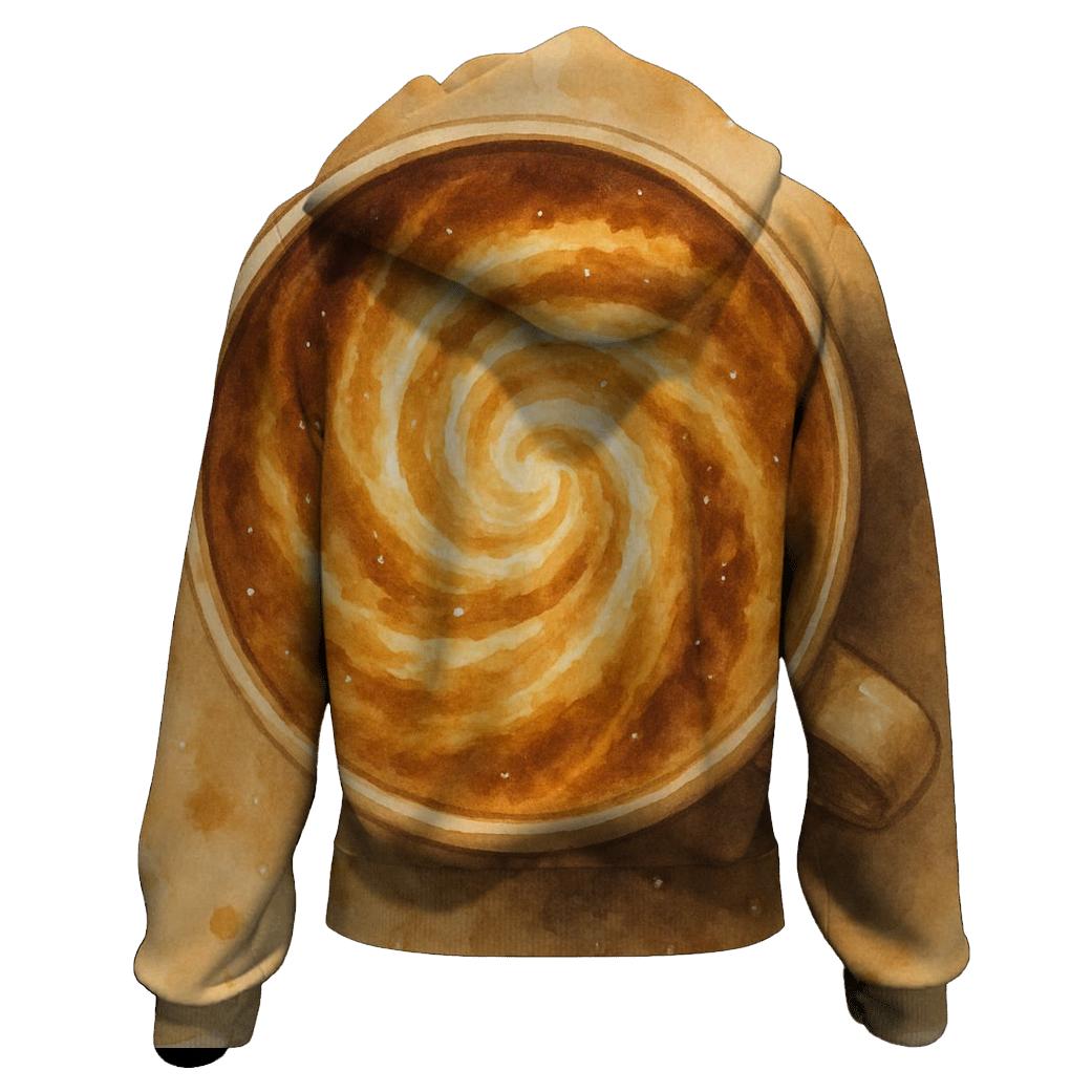 Golden Latte Galaxy designer hoodies