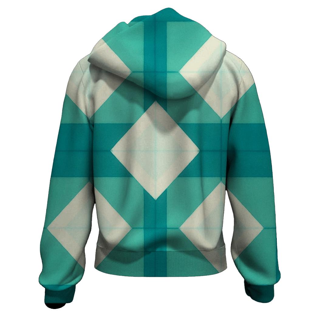 Itajime Sea Glass Window Grid hoodie styles