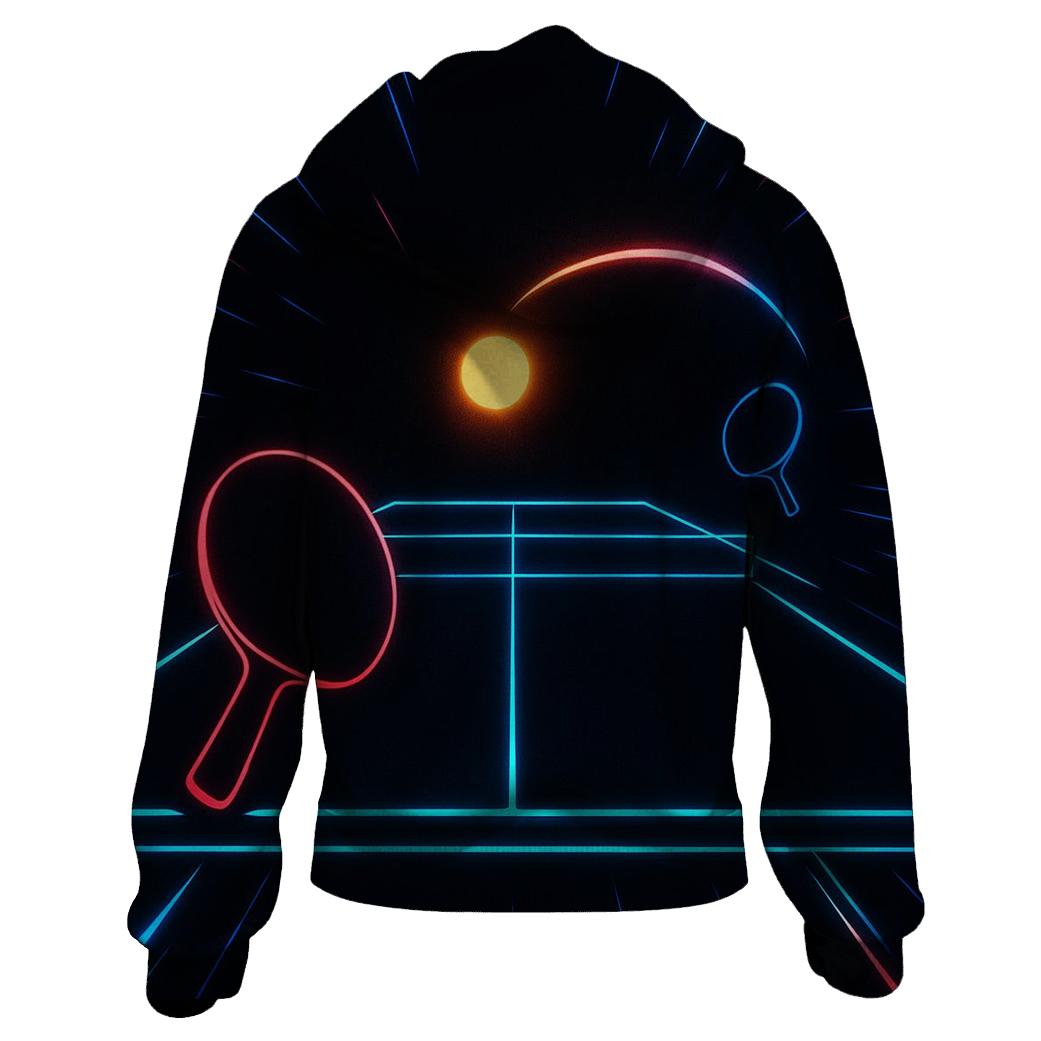 Neon Table Tennis Velocity pullover hoodies