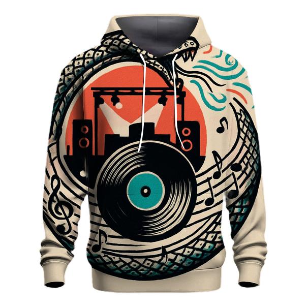 Music Of The Serpent Circle designer hoodies