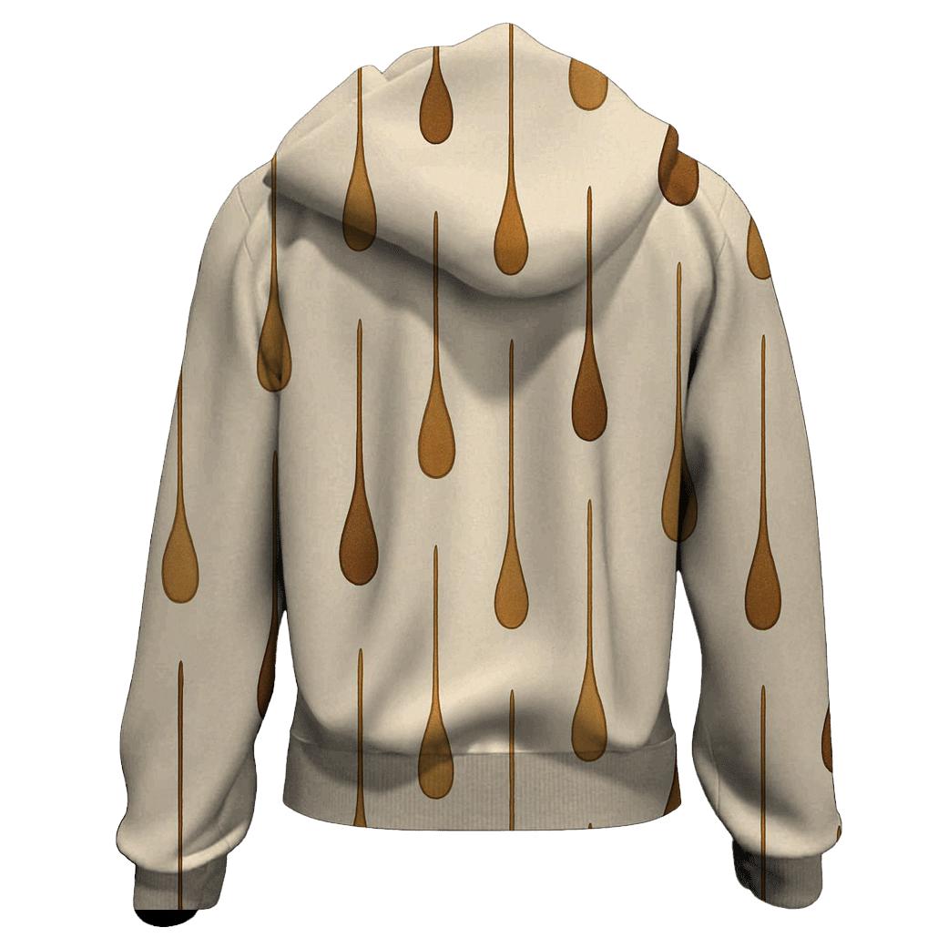 Rainfall Drip Pattern custom hoodies
