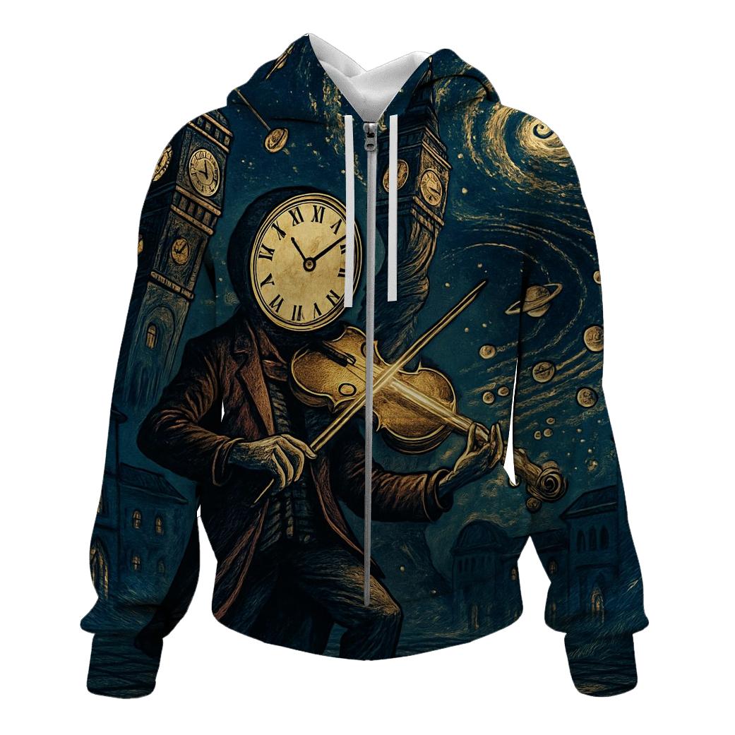 Time Spiral Busker lightweight hoodies