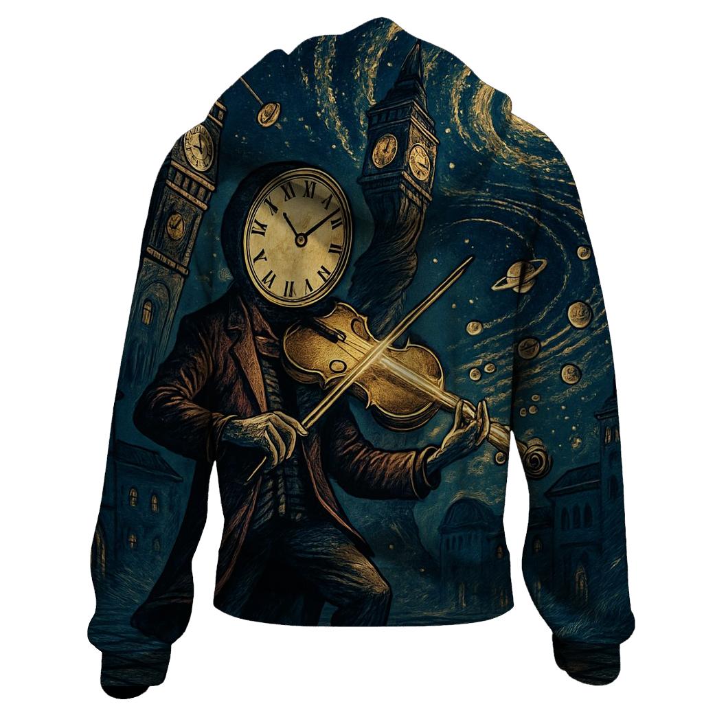 Time Spiral Busker lightweight hoodies