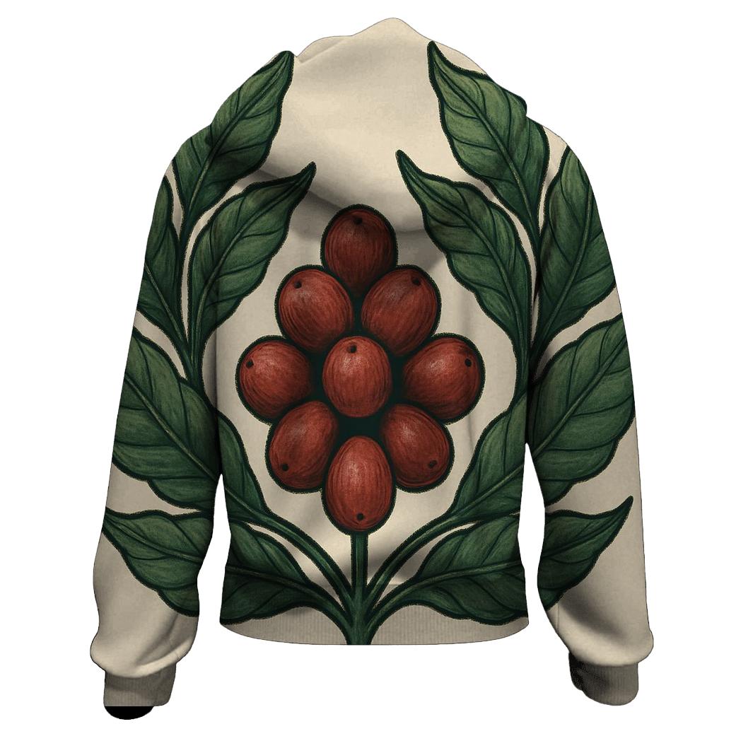 Leaf And Cherry Crest hoodie trends