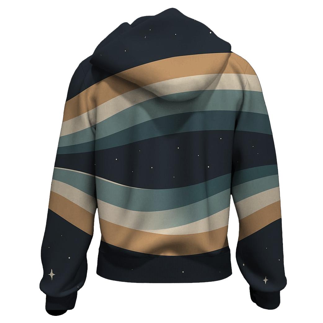 Ring Plane Crossing Strata lightweight hoodies