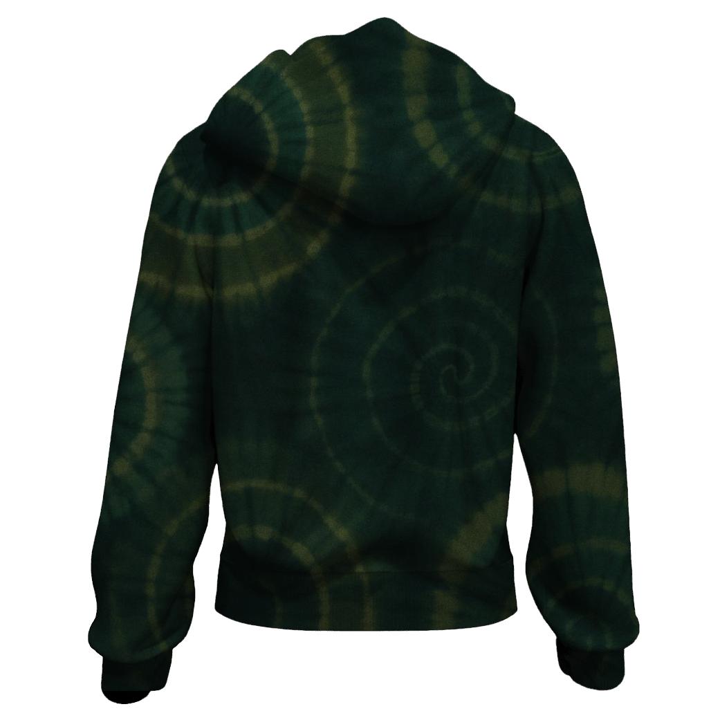 Overdye Forest Shadow Rings hoodies fashion