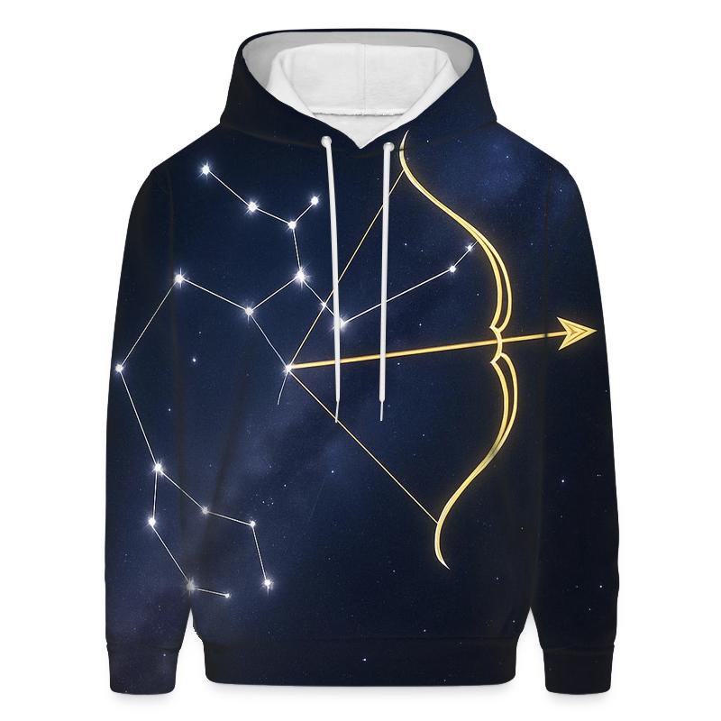 Sagittarius Archer Galaxy Path custom hoodies