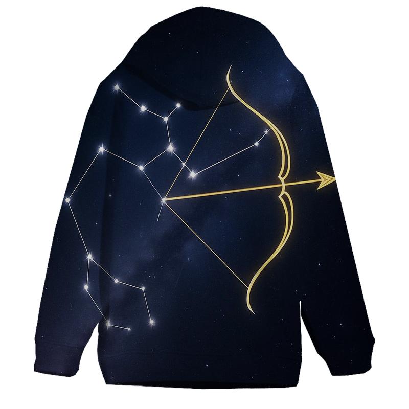 Sagittarius Archer Galaxy Path custom hoodies