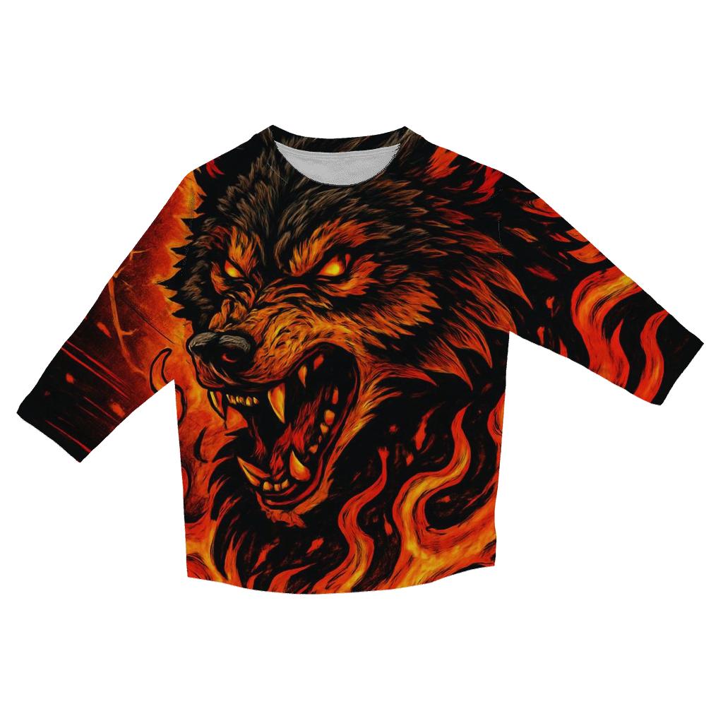 Flameborne Alpha cotton quarter sleeve shirts