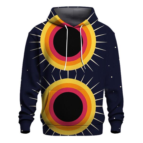 Twin Eclipse Coronagraph embroidered hoodies