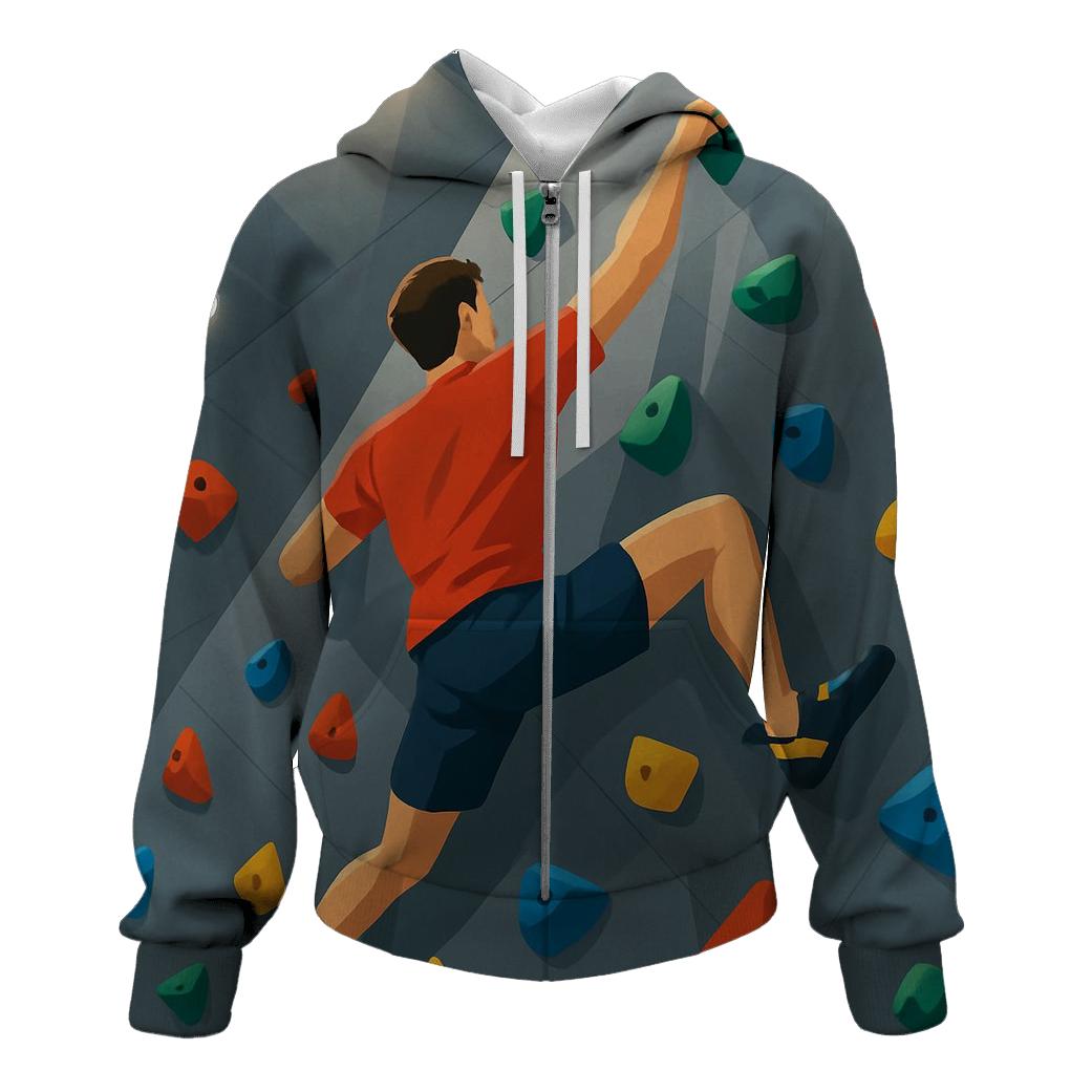 Indoor Climbing Wall Challenge lightweight hoodies